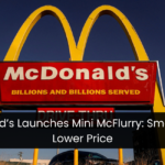 McDonald’s Launches Mini McFlurry: Smaller Size, Lower Price