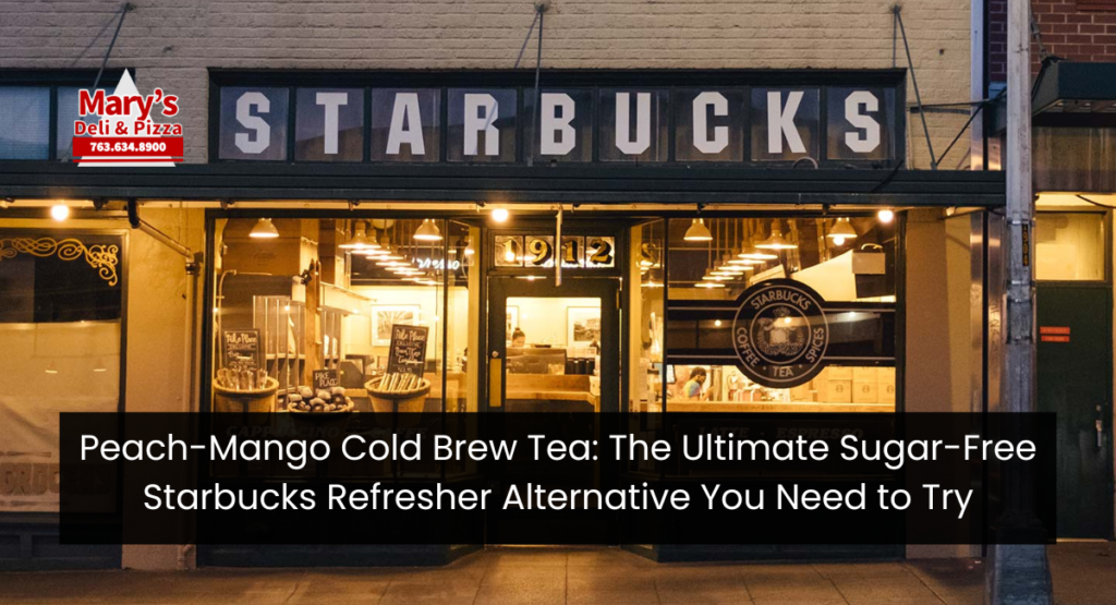 Peach-Mango Cold Brew Tea: The Ultimate Sugar-Free Starbucks Refresher Alternative You Need to Try