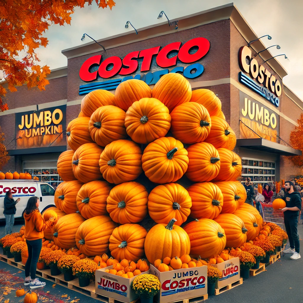 Costco’s Selling Jumbo Pumpkins For A Steal This Fall