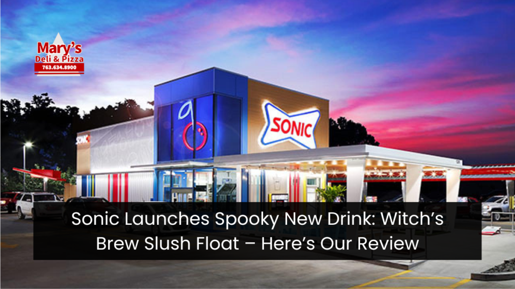 Sonic Launches Spooky New Drink: Witch’s Brew Slush Float – Here’s Our Review