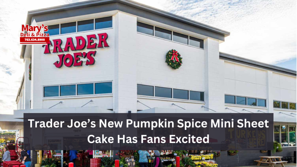 Trader Joe’s New Pumpkin Spice Mini Sheet Cake Has Fans Excited