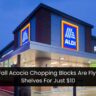 Aldi’s Fall Acacia Chopping Blocks Are Flying Off Shelves For Just $10