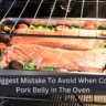 The Biggest Mistake To Avoid When Cooking Pork Belly In The Oven