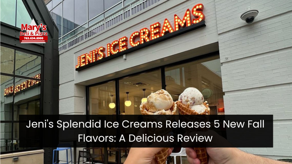 Jeni's Splendid Ice Creams Releases 5 New Fall Flavors: A Delicious Review